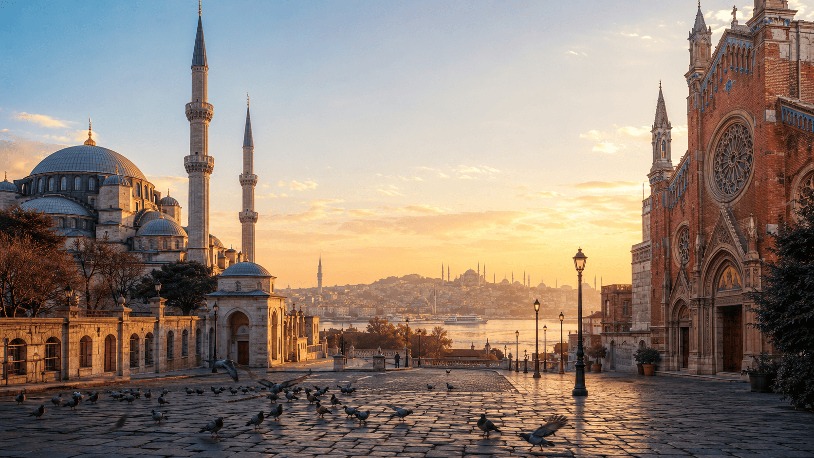 Yüzyıllık Komşuluk: İstanbul Sokaklarında Bir Arada Yaşayan Camiler ve Kiliseler