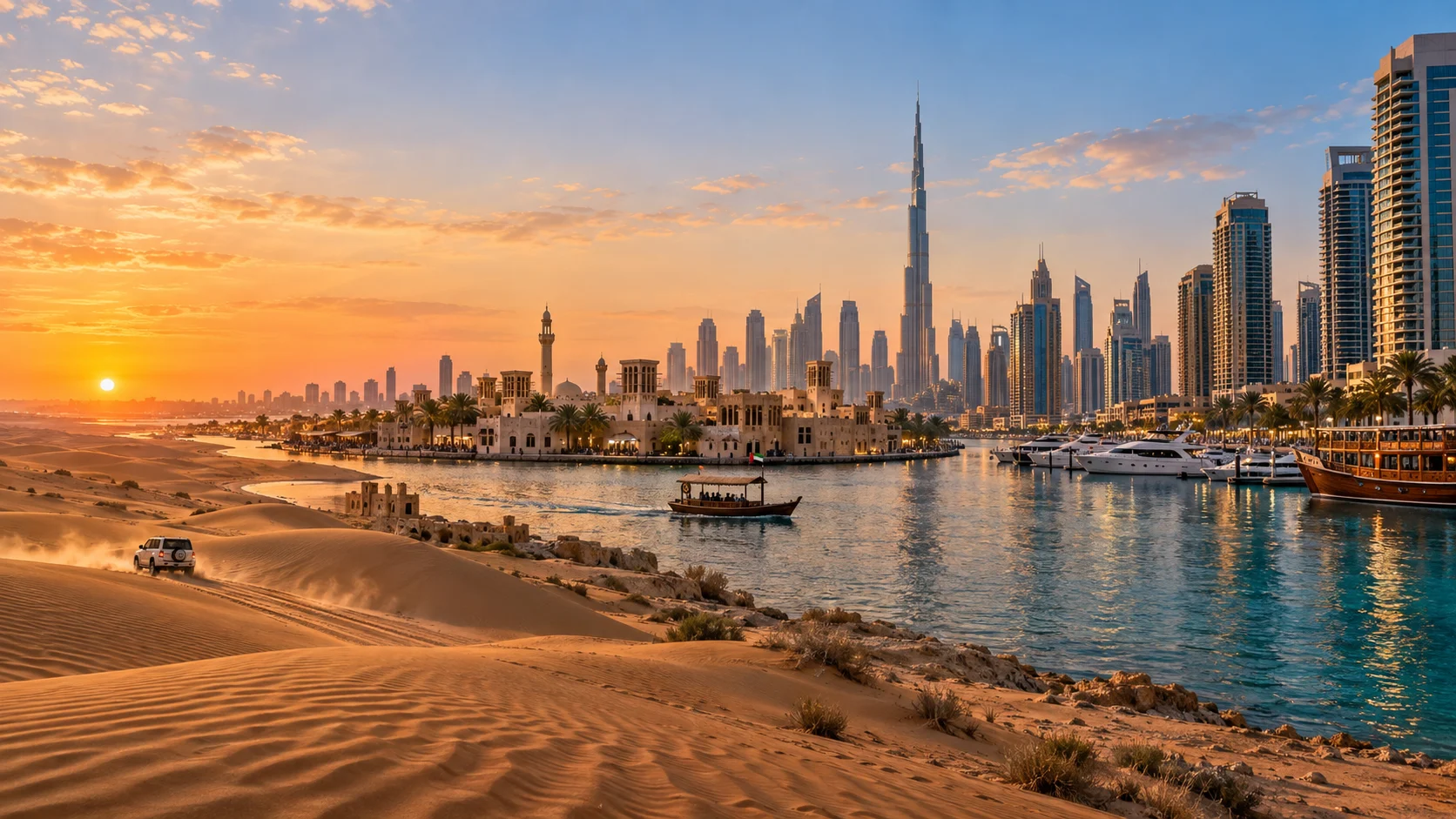 Dubai’nin Işıkları, Abu Dhabi’nin Sessiz Gücü: İki Emirlik Tek Yolculuk